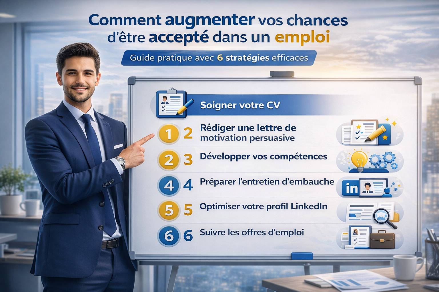 كيف تزيد فرص قبولك في أي وظيفة؟ دليل عملي للتميز في سوق العمل