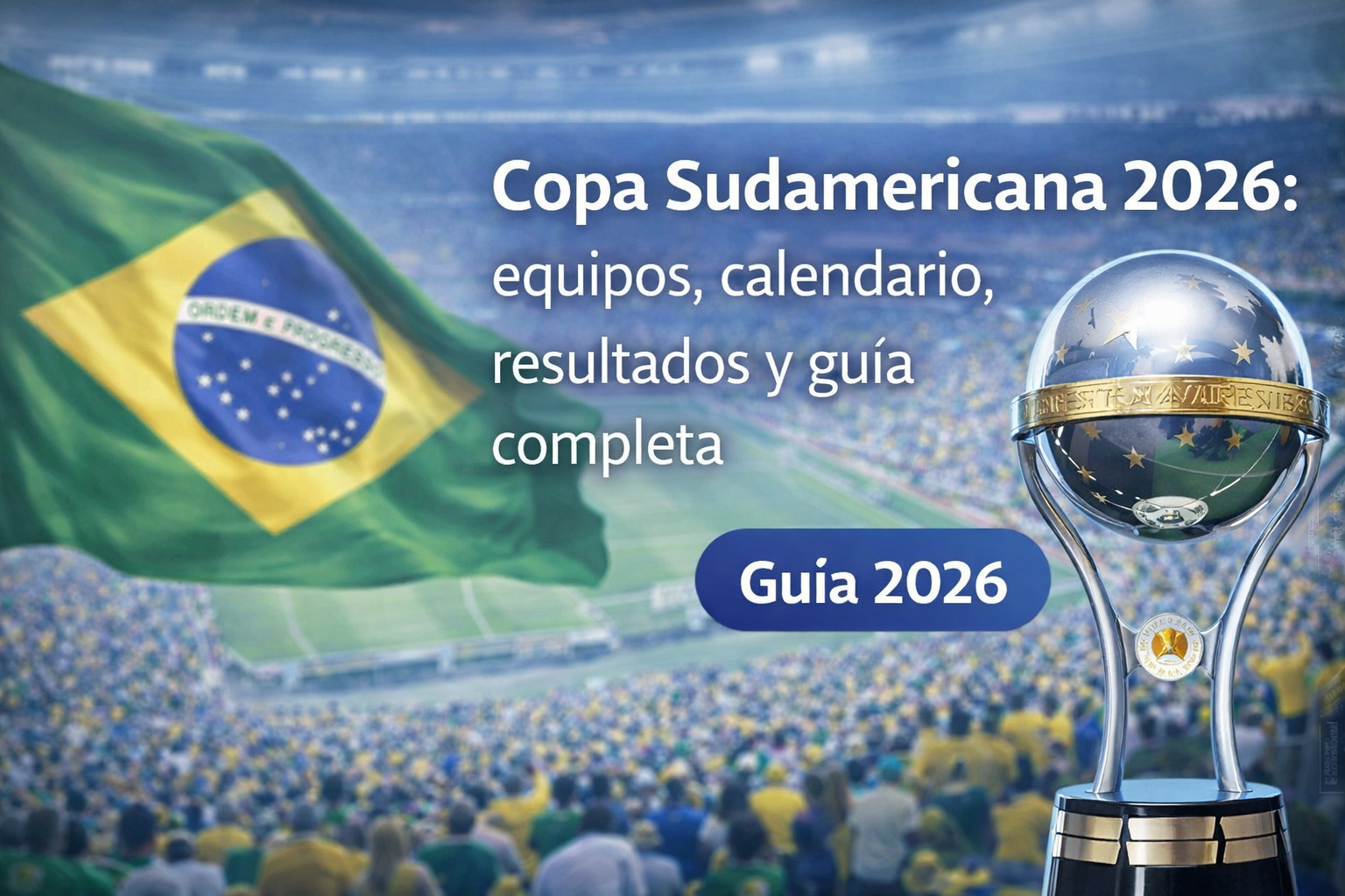 Copa Sudamericana 2026: equipos clasificados, calendario oficial y resultados en vivo