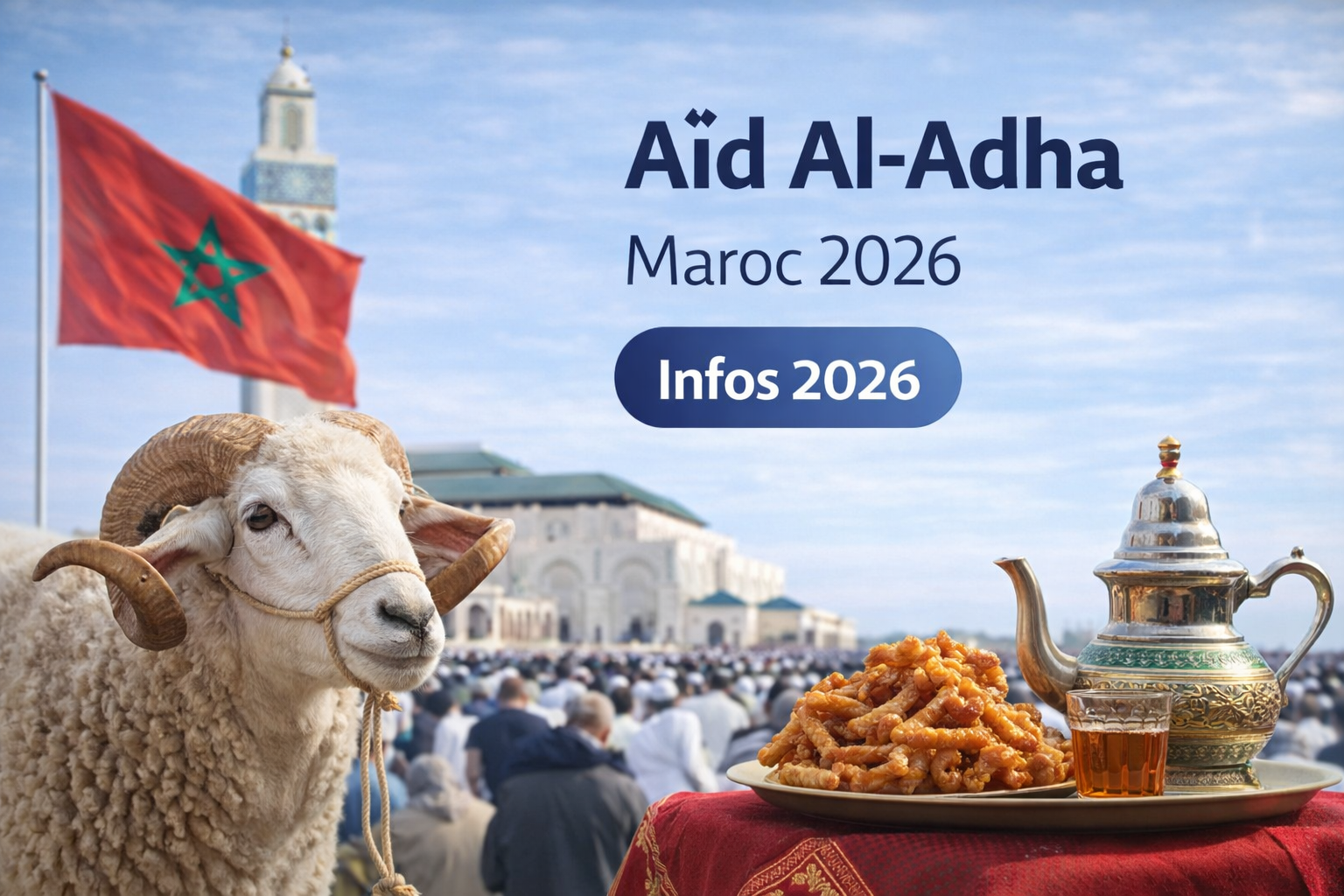 Aïd Al Adha Maroc 2026 : Date Officielle, Jours Fériés et Traditions | Guide Complet