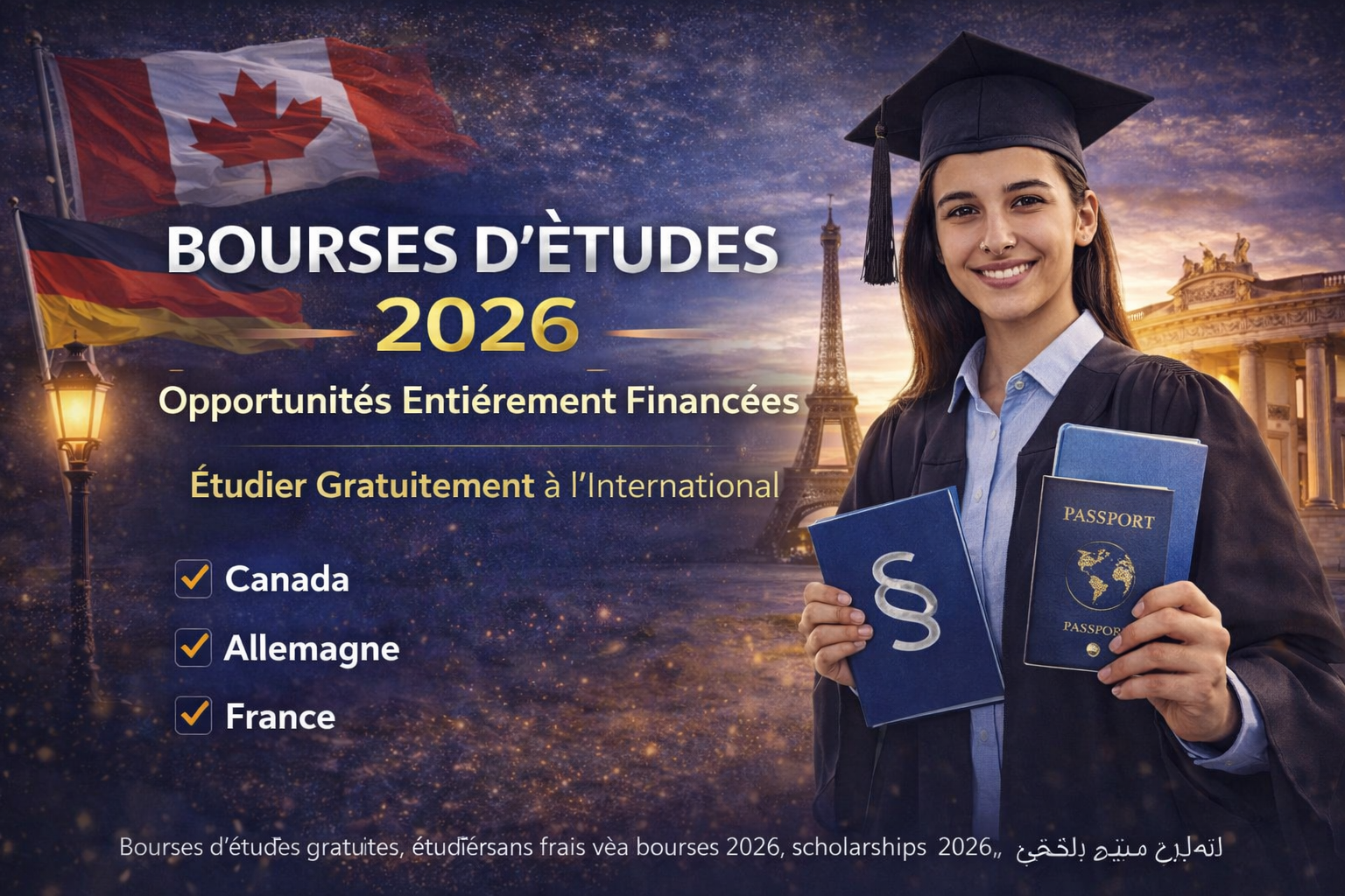 منح دراسية 2026: أفضل المنح المجانية وشروط التقديم خطوة بخطوة