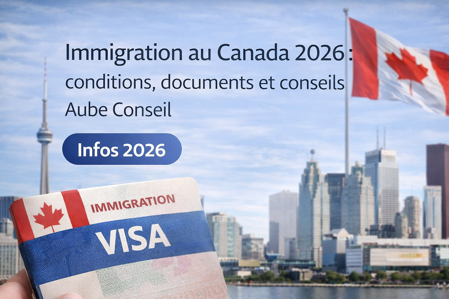الهجرة إلى كندا 2026: الشروط، الوثائق المطلوبة ونصائح Aube Conseil